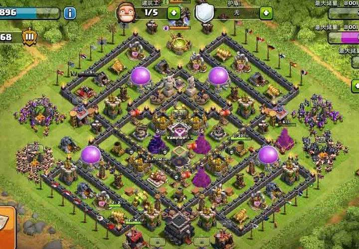 部落冲突9本最强布阵 部落冲突9本最强布阵21 昆多手游