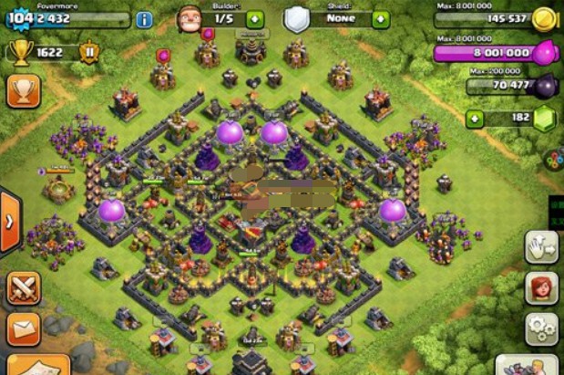 部落冲突9本最强布阵 部落冲突9本最强布阵21 昆多手游